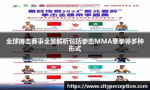 全球搏击赛事全景解析包括拳击MMA泰拳等多种形式